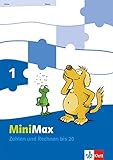 MiniMax 1: Themenheft Zahlen und Rechnen. 2 Hefte - Verbrauchsmaterial Klasse 1 (MiniMax. Allgemeine Ausgabe ab 2014) by 