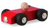 Heros 100027332 – Auto-Rennbahn, 5-teilig, bunt – 38×31 cm – Rollbahn – Made in Germany – Buchenholz - 5