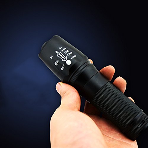 XCH 2000 Lumen CREE XM-L T6 LED Taschenlampe Zoomable Penlight 5 Modi Wasserdicht Lange Lebensdauer-Taschenlampe Linterna/Lanterna - 4