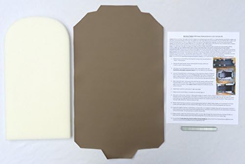 Ford Explorer Premium Padded replacement armrest console cover with staples - Medium Prairie Tan (1997-05) by Zealous Interiors