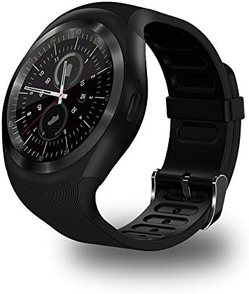 INDI D08 Smart Watch Bluetooth Smartwatch with Camera SIM Slot TF Card Smart Watches for Android for Men Phones Samsung LG Sony HTC Google Pixel Phone (Black)