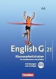 Image de English G 21 - Ausgabe A / Abschlussband 6: 10. Schuljahr - 6-jährige Sekundarstufe I - Klassenarbe