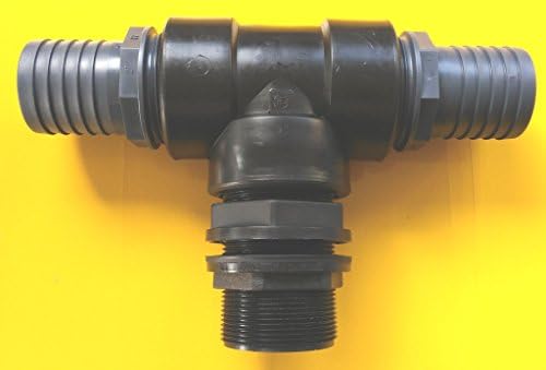 AMTDVN2_23+29 tank implementing with transition nut 2 inch + Tee IT 2 inch and two hose spout 2 inch, IBC containers, accessories, garden, vats, rainwater tanks, adapters, fitting, cans, cistern, ton