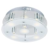  Tween Light LED Deckenleuchte Silber Rund Modell Nola (15W)