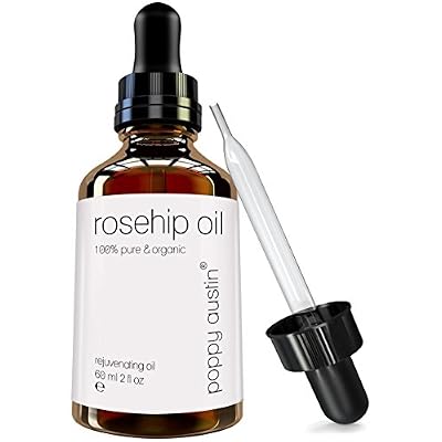 Hagebuttenöl - RIESIG 60ml, 8x Mehr Nährstoffe, Vegan, Bio, Kaltgepresst, 100% Rein, Cruelty Free, Organisch…