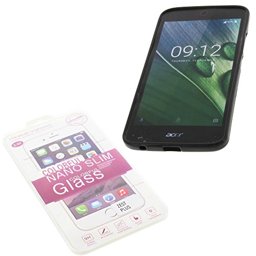 Protective Case Glass For Acer Liquid Zest Plus Rubber Tpu