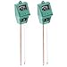 Produktbild Neewer® (2 Stk.) 3-in-1 Betriebsblumen Erde PH Tester / Feuchtigkeitsmesser / Lichtmesser Für Außen Innen Pflanzen Gärten & Gras Rasen