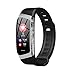 Produktbild BZLine Bluetooth Smartwatch, Information Erinnert IP67 Class Wasserdichte Gesundheitsüberwachung Smart Watch für iOS Android Samsung Huawei Sony LG HTC Google Herren Damen Kinder Mädchen (Silber)