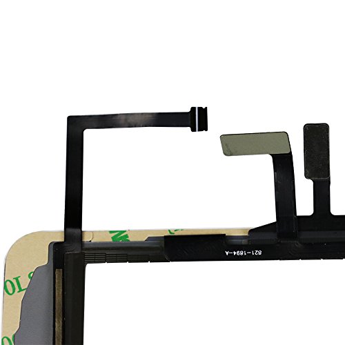 XIAO MO GU Touchscreen Digitizer Ersatz Vorderer Glas Display für iPad Air 1st Generation (iPad 5) A1474, A1475 mit Flexkabel und Werkzeug weiß Ersatz - 6