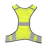 Rosenice High Visibility Safety Vest Reflective Jacket For Running Jogging Walking Bike