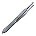 TOOGOO(R) Silver Tone Stainless Steel 3.5" Length Tweezer for Eyebrow
