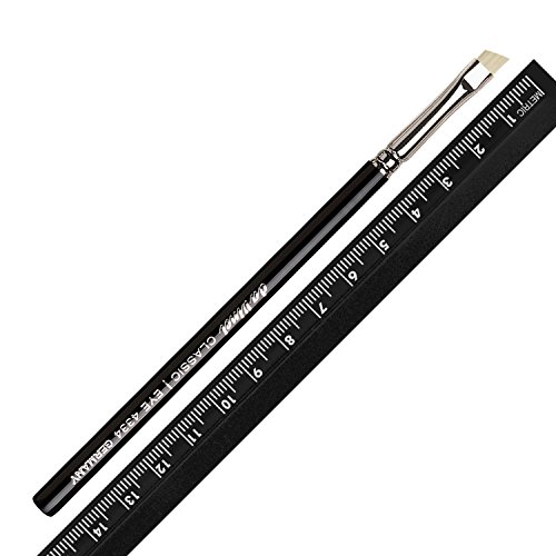 Da Vinci Augenbrauenpinsel schräg / Augenbrauen Pinsel für Augenbrauengel & Augenbrauennpuder, kräftige Kunstfaser, 1er Pack (1 x 1 Stück) - 3