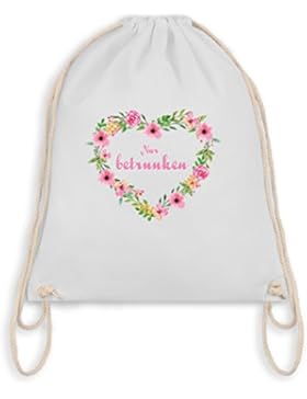 JGA Junggesellinnenabschied - Nur betrunken - JGA Crew - Turnbeutel I Gym Bag