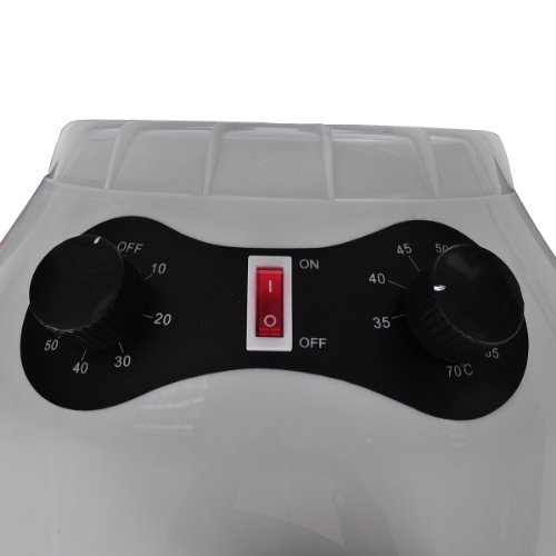 vidaXL Trockenhaube + Stativ Friseur Haartrockner Frisör 900W weiß Haartrockenhaube - 5