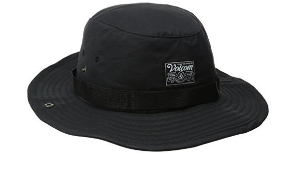 Volcom Men's Stashit Bucket Hat, Black 