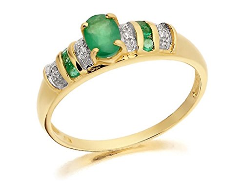 f hinds emerald rings