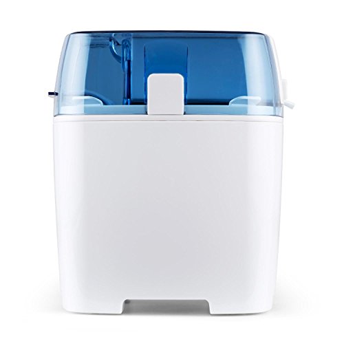 Klarstein Creamberry • Eismaschine • Speiseeismaschine • 4-in-1-Eisbereiter • Zubereitung in 20 Minuten • 1,5 Liter Fassungsvermögen • Thermobehälter • stromsparend • Timer • Abschaltautomatik • Digitalanzeige • inkl. Rezeptvorschläge • 10 W • weiß - 5