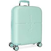 Pepe Jeans Highlight, Women's Carry-On Luggage, Turquoise, 40x55x20 Cms
