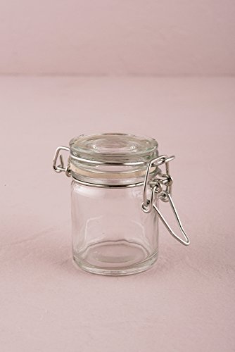 Einweckglas klein ca. 4,4 x 6,0 cm zum befüllen – Einmachgläser – als Gastgeschenk sowie als Tischkarte – wds.9188 - 4