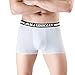 Produktbild Herren Boxershorts Unterwäsche Unterhosen Männer Retroshorts Beiläufige Strecken Atmungsaktiv Slips Schnell trocknend Bikini (XXL, Silver)