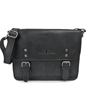 Umhängetasche aus Leder von URBAN FOREST, Cntmp für Damen und Herren, Leder Umhängetasche, Leder Messenger Bag...