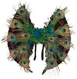 Kostüm Zubehör Flügel Paradiesvogel Pfau zu Karneval Fasching