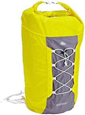 Xuan - worth having Outdoor Skin Backpack Foldable Men And Women Waterproof Thin Leisure Lightweight And Durable, Easy To Carry, Can Be Stored Quality Assurance Wear-Resistant Water 20L ( Color : Yellow )