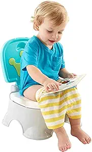 RIANZ All New Cute Royal Potty Toilet Training Seat/Stepstool with Removable Bowl & Collapsible Cover (Color May Vary) 1 PC (King)