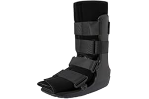 YUEMOE Walker Fracture Boot, Se adapta a la izquierda o derecha roto dedo del pie protección y curación después de lesiones en el pie o tobillo (Corto, M)