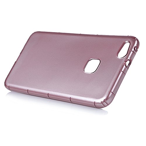 Huawei P10 Lite Silikon Case Huawei P10 Lite Handyhülle YOKIRIN Premium Relief Flexible TPU Silikon Case Schutzhülle Weich Cover Handytasche Etui Handycase Slim Fit Rutschfest Kratzfest Silikonhülle Lila - 4
