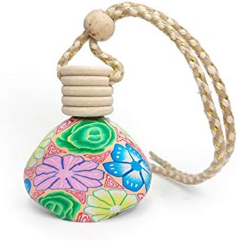 Comet Busters Eco Friendly Hanging Fragrance Diffuser for Car and Room (Rose)