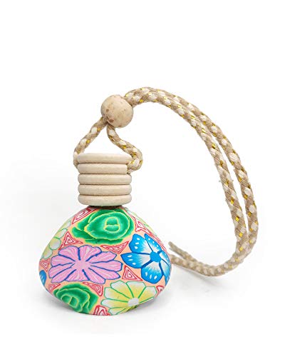 Comet Busters Eco Friendly Hanging Fragrance Diffuser for Car and Room (Rose)