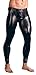 Produktbild Svenjoyment Herren Leggings Wetlook Hose schwarz L