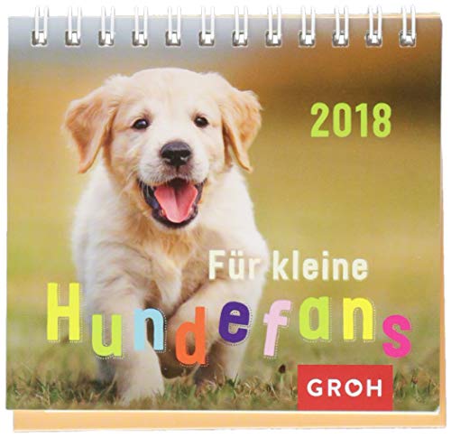 Für kleine Hundefans 2018: Mini-Monatskalender