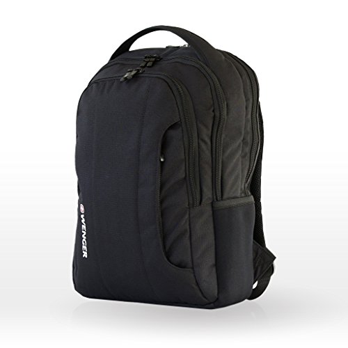Wenger Surge 15.6″ klassischer Laptop/Notebook Rucksack inklusive Tablet/eReader Fach schwarz - 6