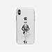 Produktbild licaso Apple iPhone X Handyhülle Smartphone Apple Case aus TPU mit Karl Who Print Motiv Slim Design Transparent Cover Schutz Hülle Protector Soft Aufdruck Lustig Funny Druck