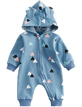 Bebone baby Overall Jungen Mädchen Strampler Langarm Babykleidung