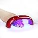 CLAVUZ Gel Nail Polish Set Soak Off Nail Starter Kit 4pcs with 9W UV LED Nail Light Dryer with Top and Base Coat plus Nail Art Manicure Tools DIY at Home