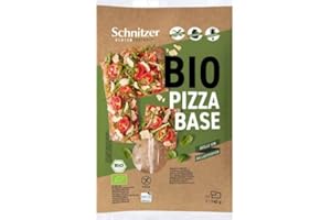 SCHNITZER Base pizza sin gluten 140 g