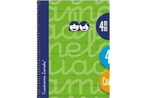 GOOD4YOU LAMELA BLOC tapa FORRADA 4º 80h CUADROVIA 4 mm VERDE. 5 UNIDADES