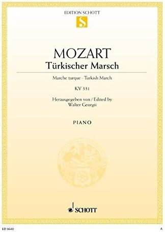 Marche turque: K 331. piano.