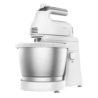 Cecotec Batteur PowerTwist 500 Steel, de 500 W et bol en acier inoxydable