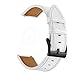 Produktbild Xbeast Uhrenarmbänder Armband für Garmin Vivomove HR - Premium Lederarmband Band Schnalle Gürtel Ersatz Sportarmband - Bandlänge  220mm