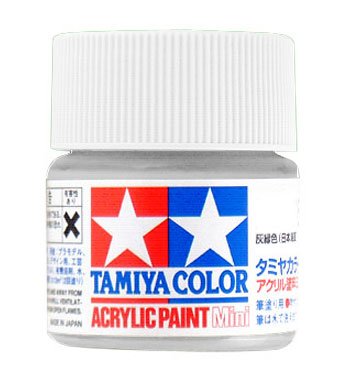 Tamiya 81702 - Pintura Acrílica Mini, Mate Blanco Frasco de 10 ml, XF-2