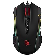 A90 - Mouse Ottico Da Gioco Con Interruttore/scorrimento Ottico Light Strike (LK) - 8 Pulsanti Programmabili E Macro Avanzate - 4000 DPI