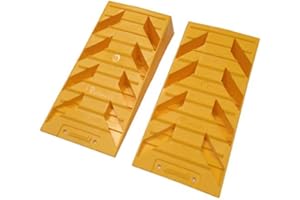 KATSU TOOLS KATSU Rampe di Livellamento per Roulotte 2 Pezzi 4 TON Cunei Livellamento Camper da Campeggio in Plastica per Impieghi Gravosi per Garage Officina Auto Camion 161915