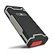 Price comparison product image GizmoVine 16000mAh 650A Peak Car Jump Starter with 2 USB Ports Portable External Battery Charger Power Bank with Advanced Safety Protection and LED Flashlight for for Truck Laptop Smartphone iPad and More (Black)