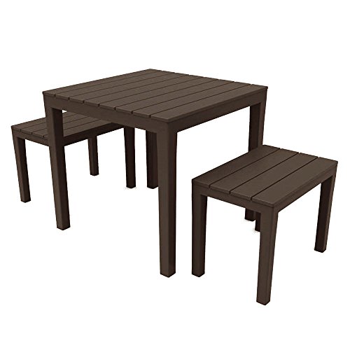 Ipae-Progarden Papua Set, Moka, 30 x 30 x 30 cm