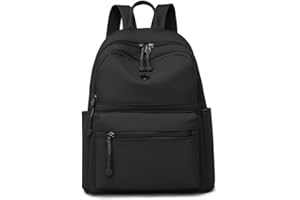 YUESITE Women's Backpack Waterproof Nylon Casual School Bag Daypack Lightweight Travel Backpack Mini Backpack Elegant Lightweight Backpack Handbag for Everyday Travel School Leisure Shopping