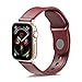 Produktbild TRBOL Armband für Apple Watch 38mm 40mm,PU Leder Ersatzband mit Edelstahl Gürtelschnalle Leder Uhrenarmband für Apple Watch 38mm 40mm Series 1/2/3/4 (4)